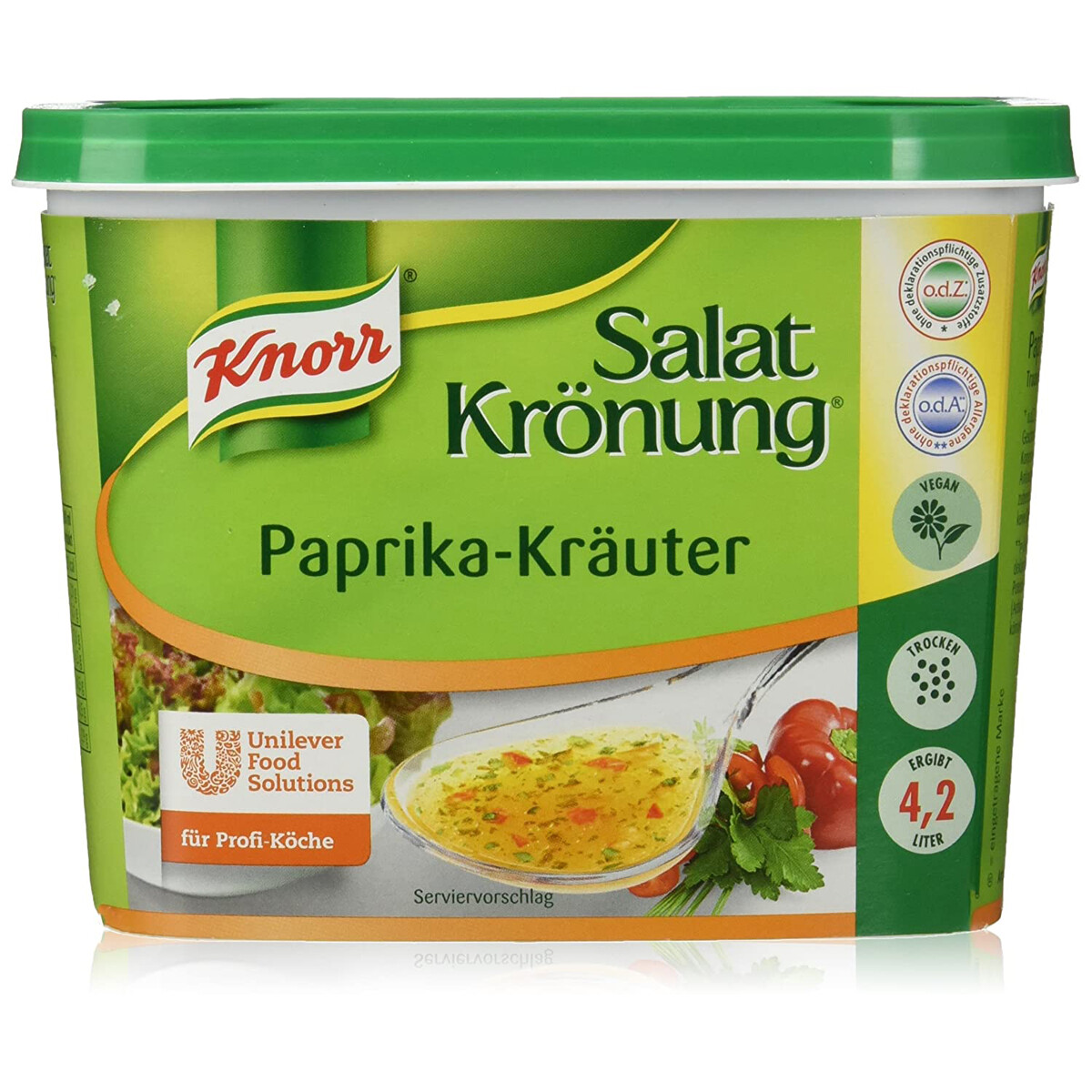 Knorr Aderezo Para Ensalada Pimiento Hierbas Aderezo Claro Fino 500g