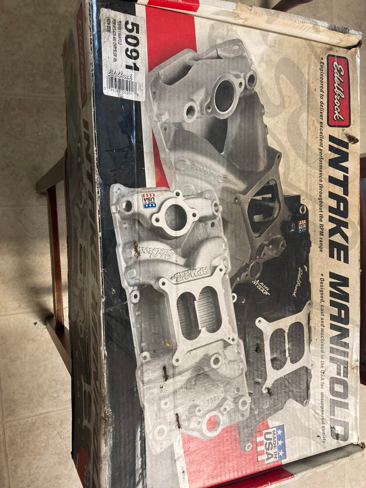 Edelbrock Torker II 5091 Intake Manifold eBay