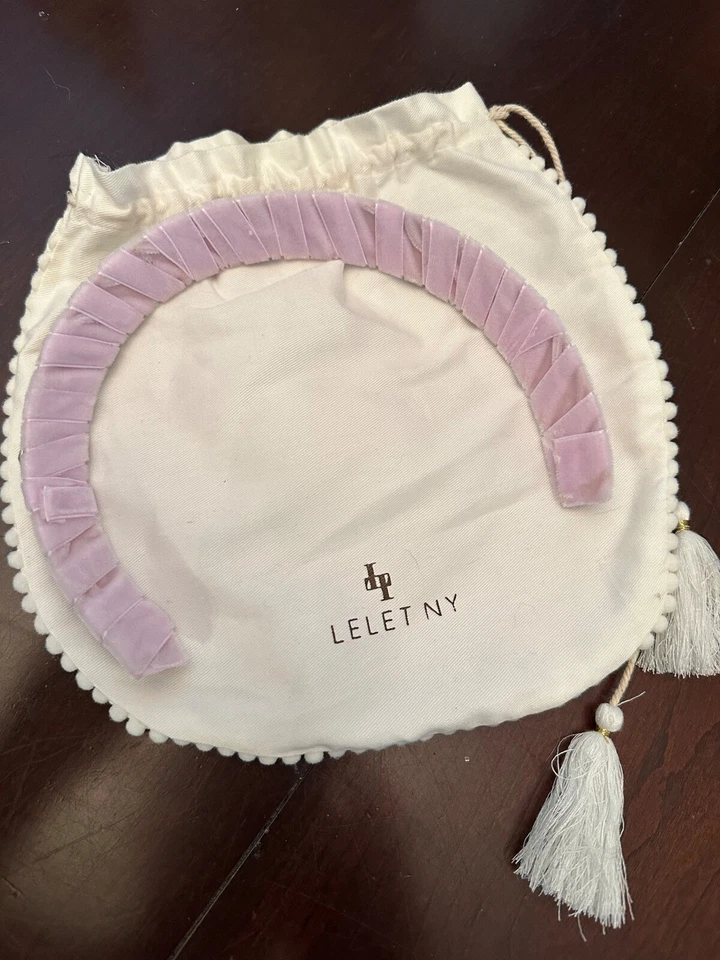 Lelet NY Lilac Gemstone Velour Crown - Image 3 of 3