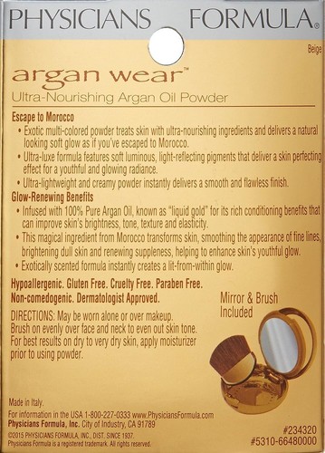 Physicians Formula Argan Wear Ultra-Nourishing Argan Oil Powder , Beige , #6648 - Picture 2 of 4