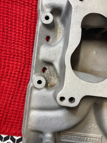 Vintage Edelbrock Street master Aluminum Intake Small Block Chevy Part #3025 - Picture 4 of 13