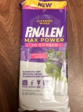 Pinalen Max Power Cleaning Wipes Lavender Dream To Go Pk 36 Wet Towlette Alen