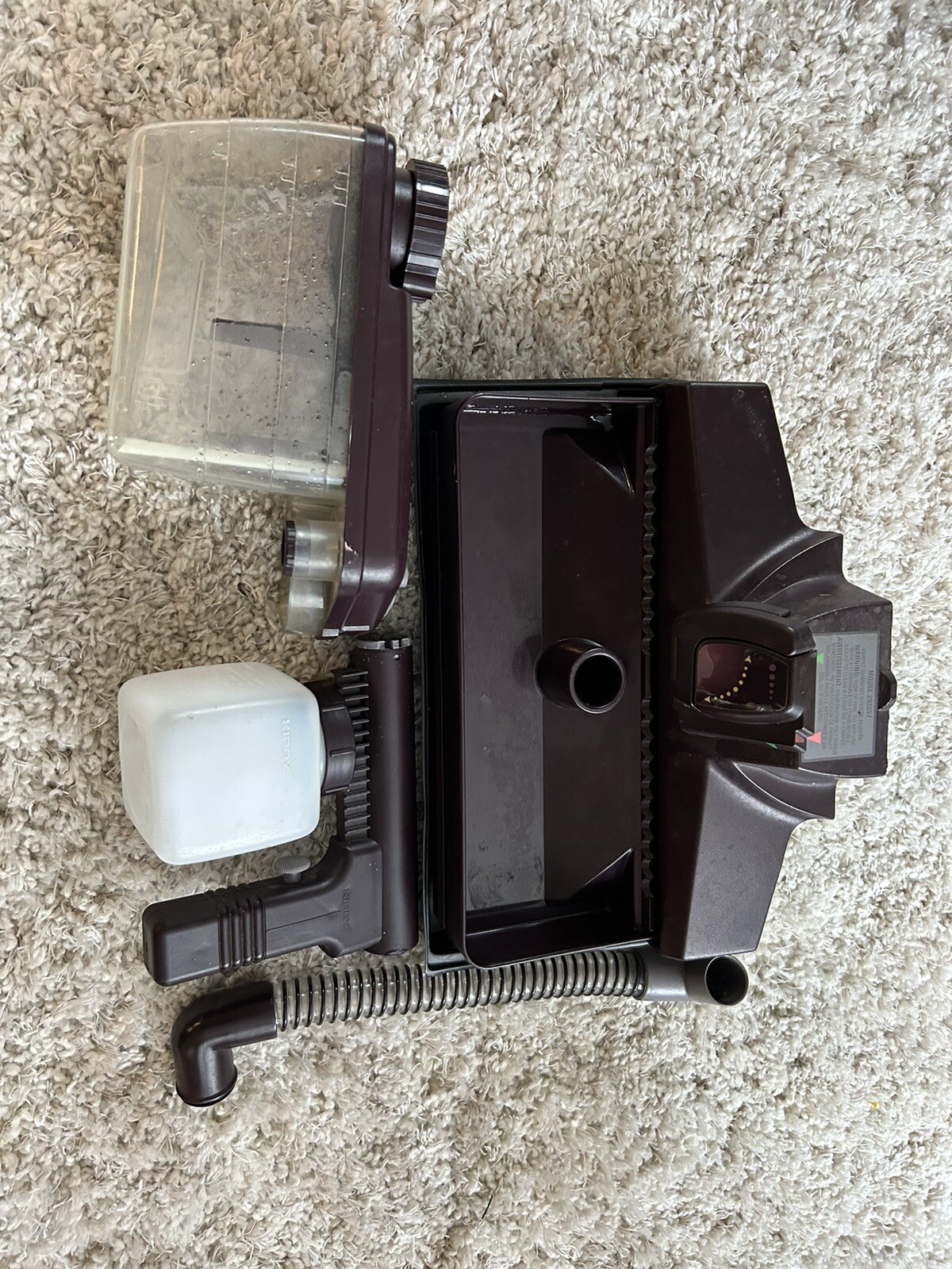 Kirby G5 G Series Maroon Vacuum + Carpet Shampoo System And Attachments