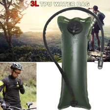 3L Water Bladder Bag Outdoor Tactical Hydration Survial Hiking Camping Backpack