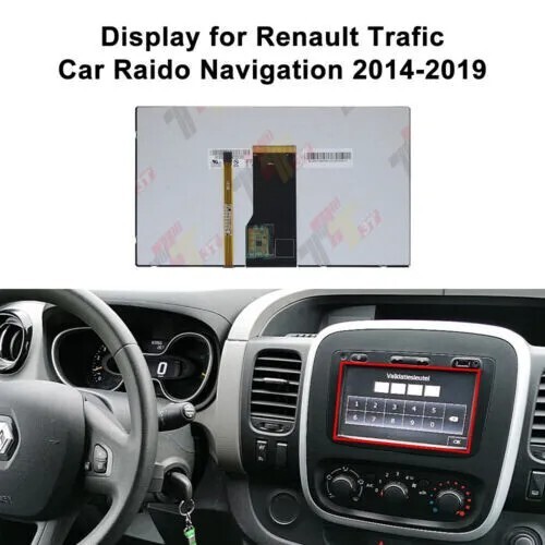 LCD and Touch screen for Renault Captur Dacia Duster Logan Master Trafic Clio