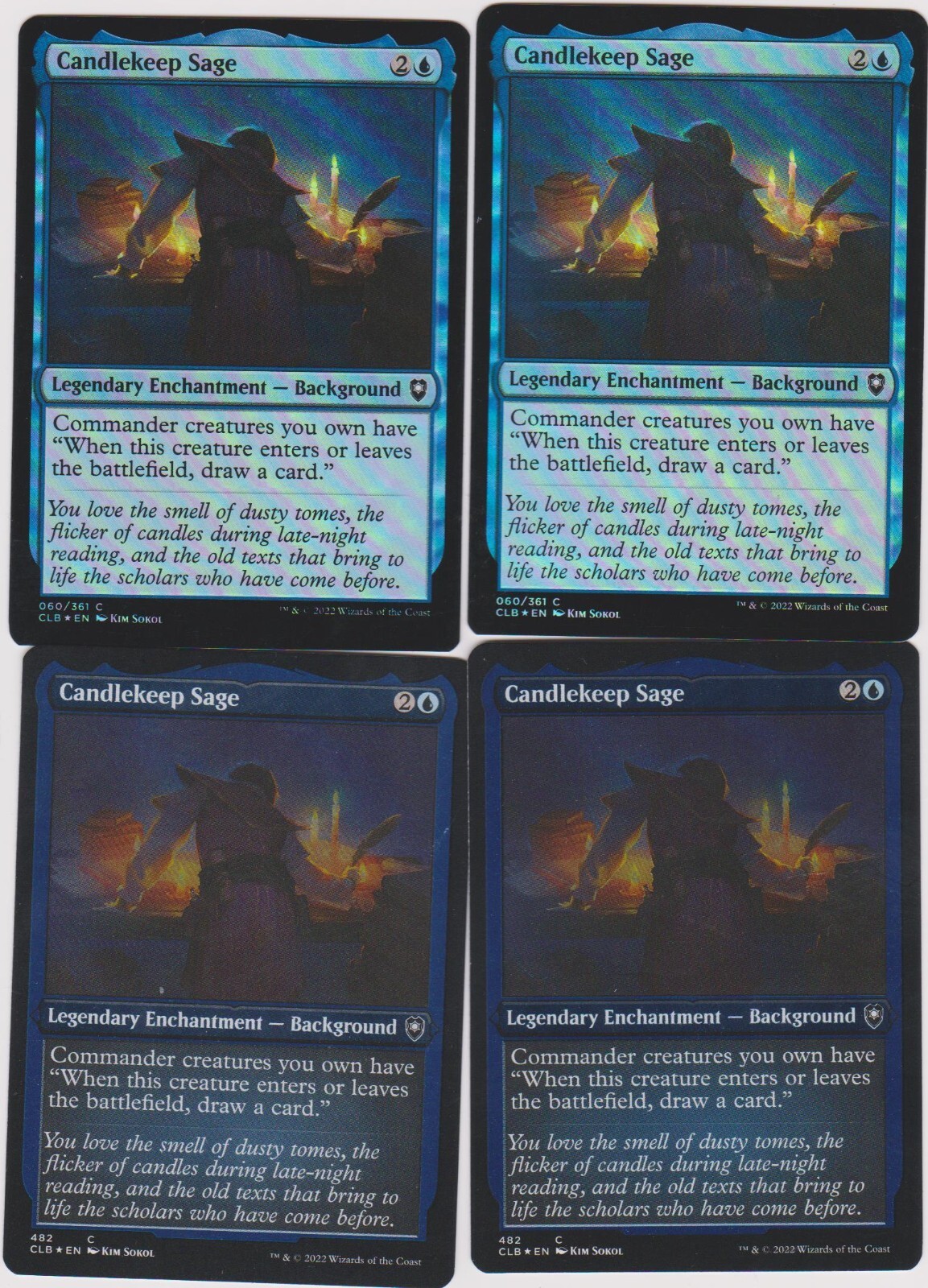 CANDLEKEEP SAGE X41 2FOIL2 SHOWCASE MTG MAGIC NMINT BALGUR'S GATE C1 eBay