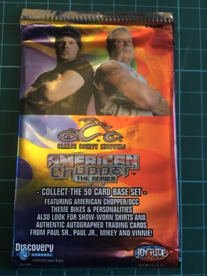 2004 American Chopper sealed pack