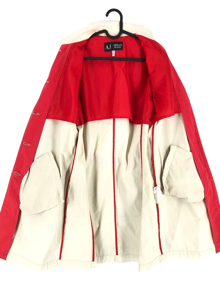 Gabardina impermeable vintage ARMANI JEANS para mujer talla IT:42 - XL Foto 3 de 4
