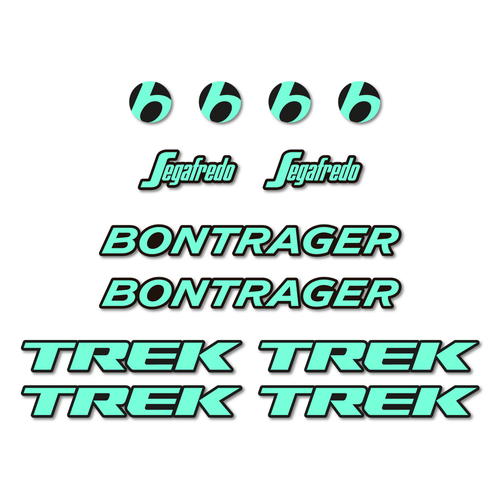 STAR SAM® Adesivo per casco da bici TREK Bontrager Adesivi Bike Sticker  Helmet | eBay