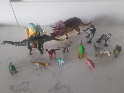 Collection Bundle Of Dinosaurs. 1 Procon Collectable. Others Unbranded. x14