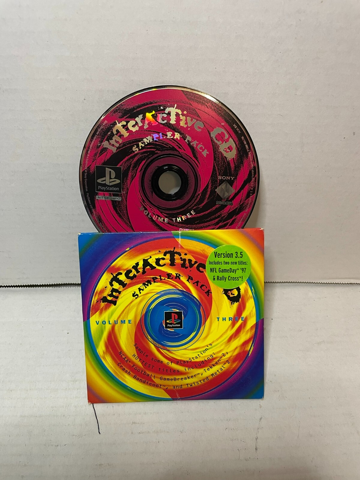 PlayStation Demo Disc Interactive sampler pack Used