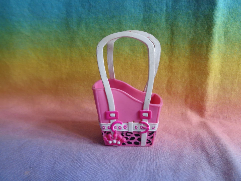 2007 Mattel Barbie Bag / Pet Carrier Purse Style Toy Accessory - Image 2 of 4
