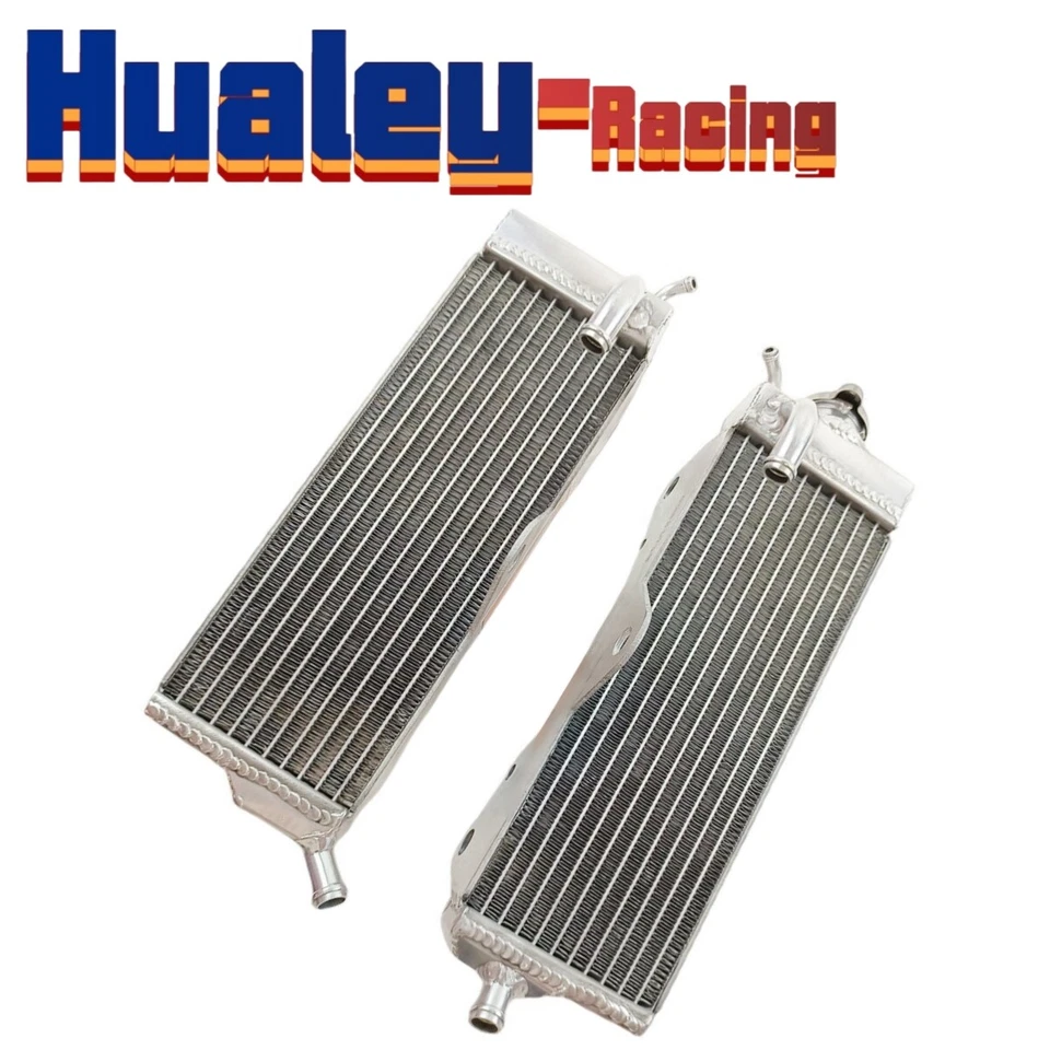 Radiador derecho e izquierdo para HONDA CR500 CR500R CR 500R aluminio 1985 1986 1987 1988 Foto 4 de 4