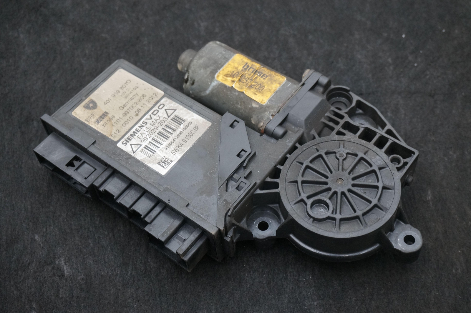 Front Left Door Window Motor W/Module 401959801 Lamborghini Gallardo Spyder 2008