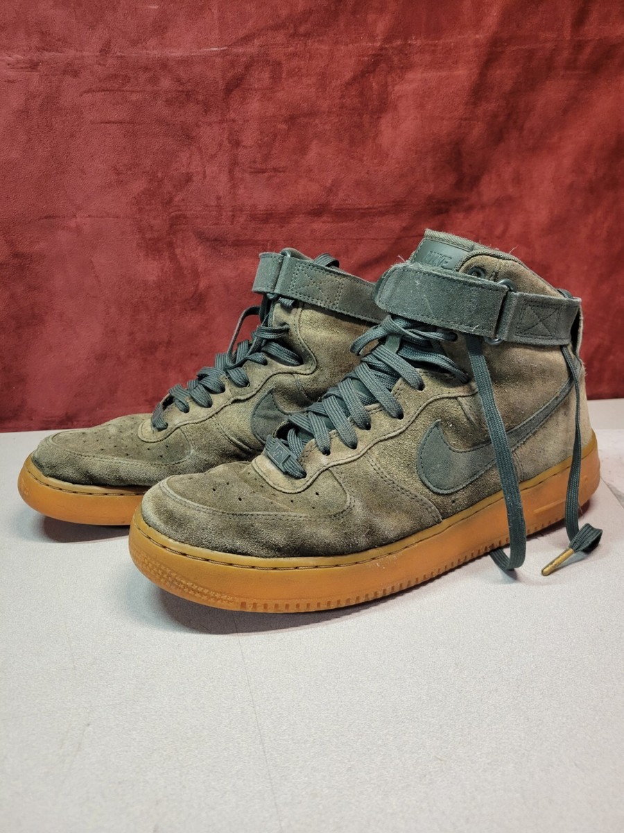 Size Nike Air Force 07 LV8 Suede High Vintage Green for