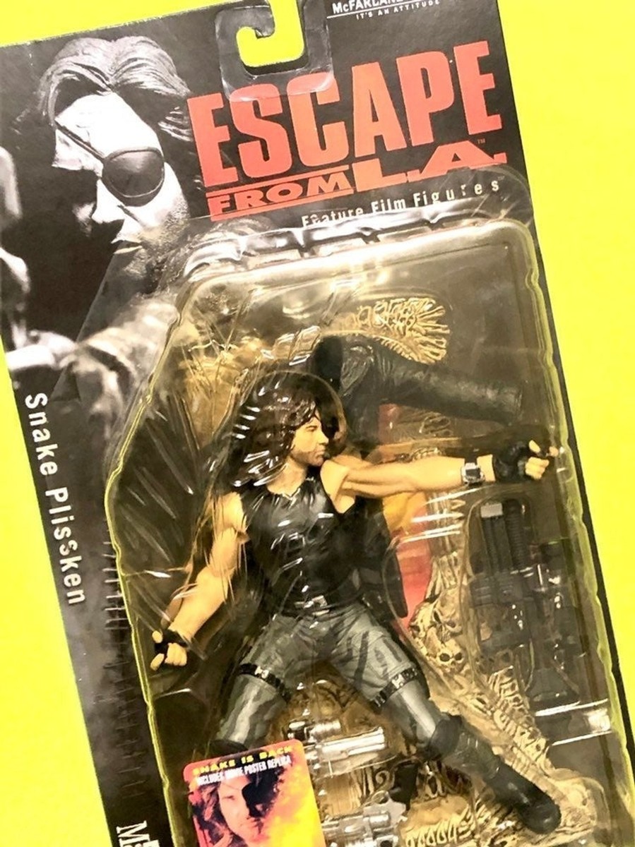 値下マクファーレンデッドストックESCAPEnewyorkSnakeシリーズ3 McFarlane Toys Escape From L.A. Movie Maniacs Series 3 Snake