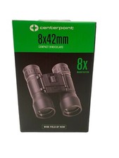 COMPACT BINOCULARS POWERVIEW  8x42mm - Centerpoint IMAGE CLARITY - W/Carry Case