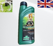 Rock Oil- 4 Stroke SAE 30 Engine Oil for Generators Garden Machinery 1 Litre 1L