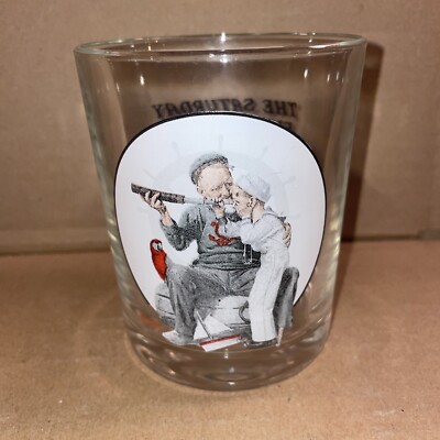 Norman Rockwell Saturday Evening Post Glass Setting One's Sight Aug..19, 1923