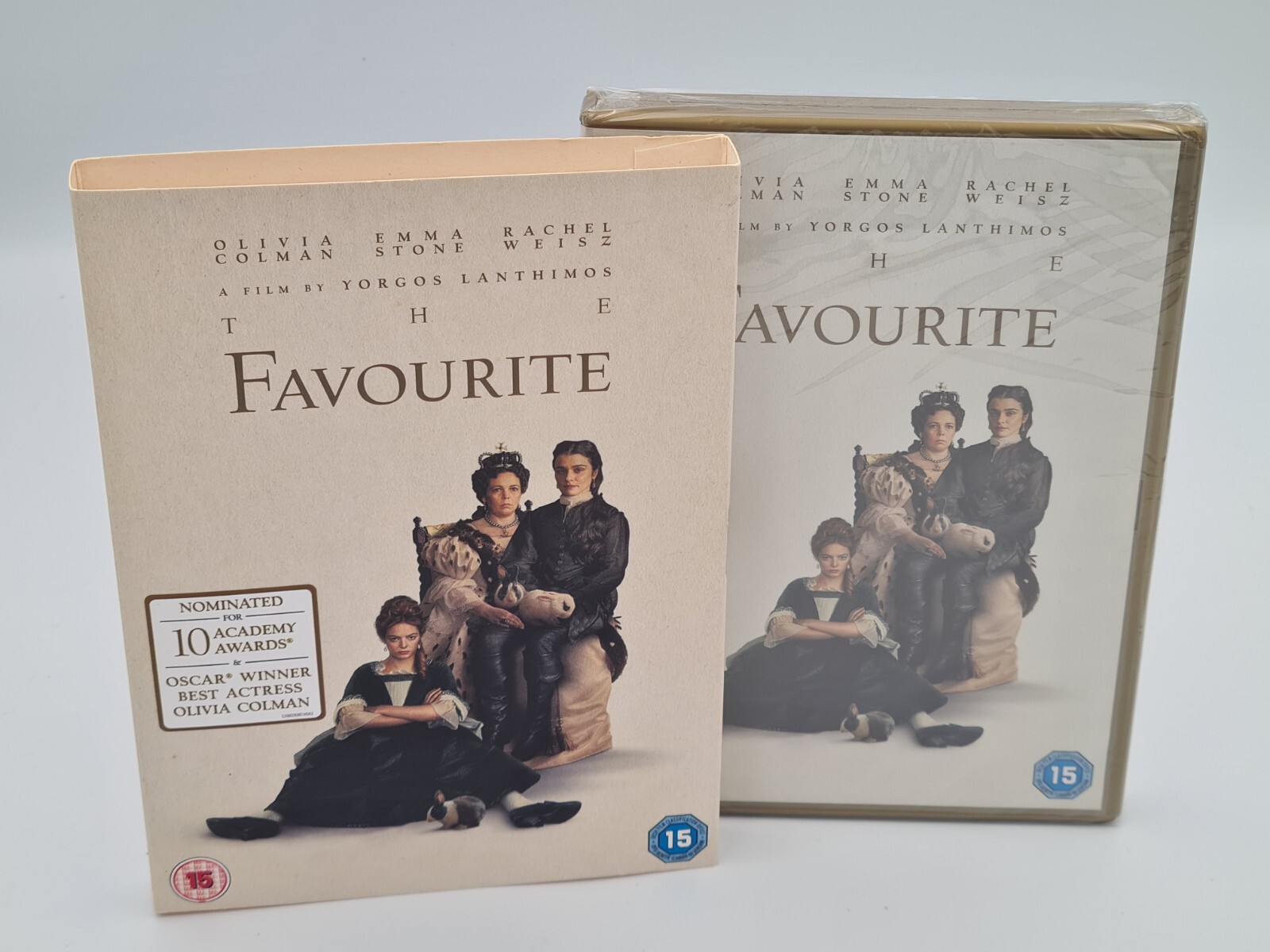 THE FAVOURITE OLIVIA COLEMAN EMMA STONE RACHEL WEISS FOX UK 2019 DVD NEW SEALED - Image 9