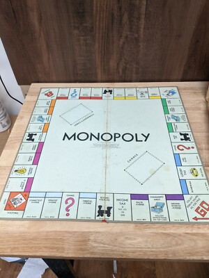 Vintage 1964 Monopoly Game by Parker Brothers Red Oversize -  Portugal