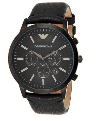 Emporio Armani 腕時計 ゴールド/ブラック ゴールド（金色）系 EMPORIO ARMANI(エンポリオアルマーニ