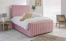 Chloe Bespoke Bed Frame – Plush Velvet Upholstered + 9" Mattress FREE DELIVERY