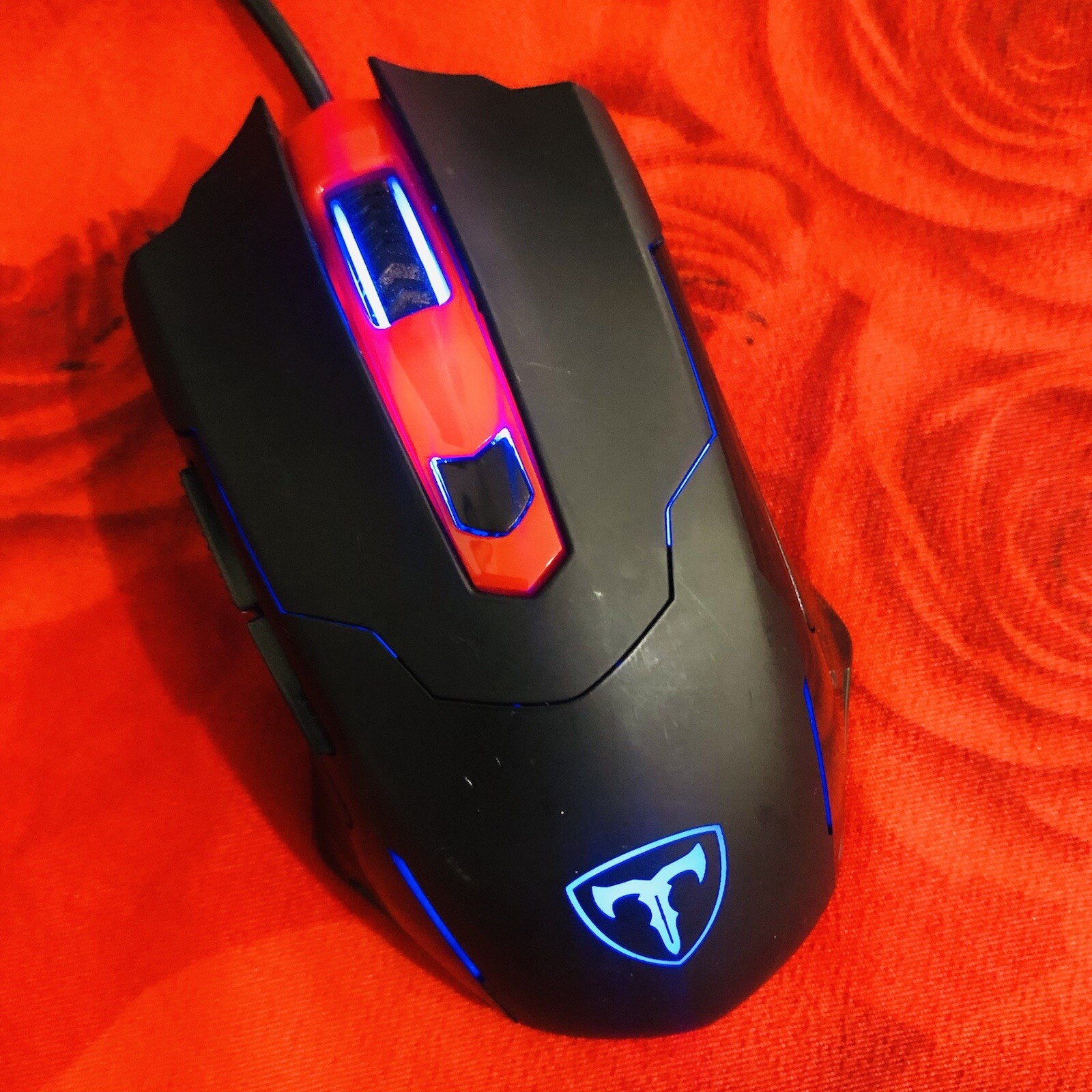 ET Easterntimes Tech T9 Gaming Lighted Mouse Wired Tested Works eBay