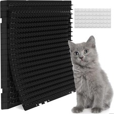 12 Pack Black Cat Spike Mat - 16" X 13" Scat Mat for Cats with 1" Spike Is a Per