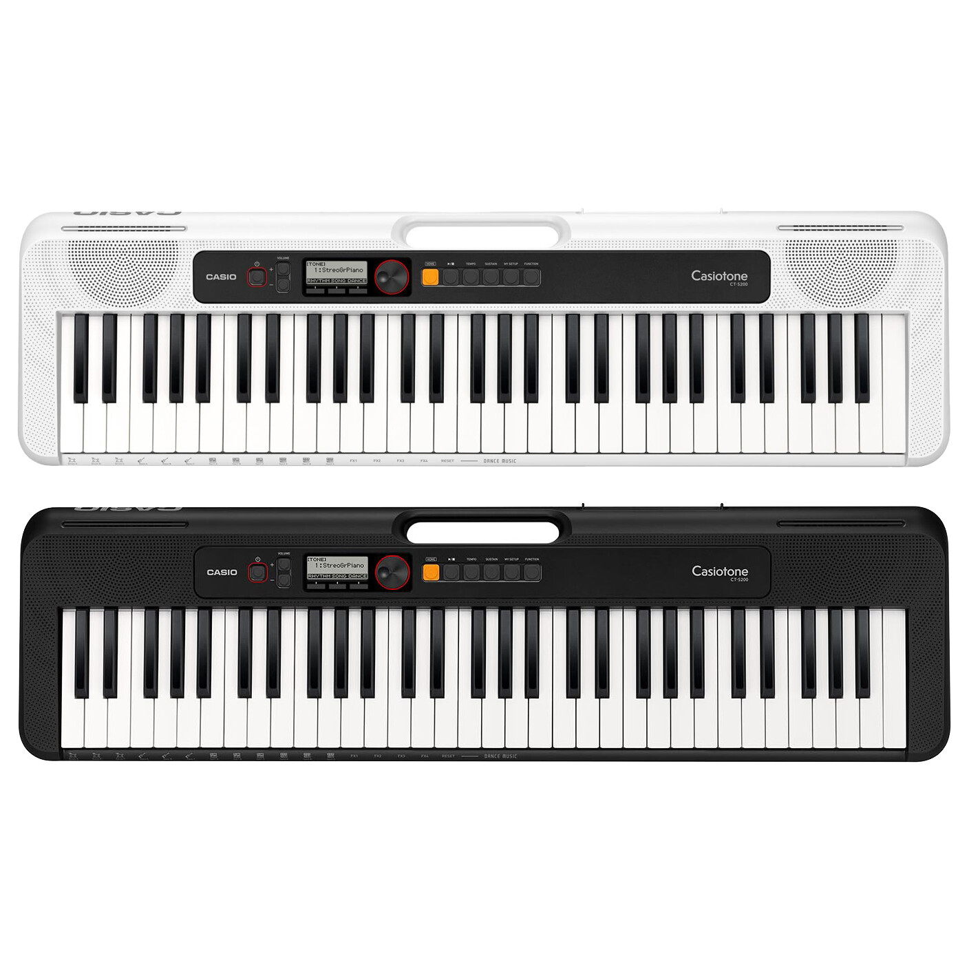Casio CT-S200 61-Key Portable Keyboard with Built-in Speakers | eBay