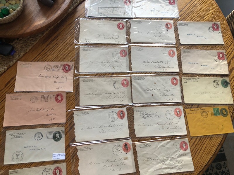 EARLY 1900'S US POSTAL STATIONARY LOT OF 21 #306 HUDSON VALLEY/SO TIER/CATSKILLS