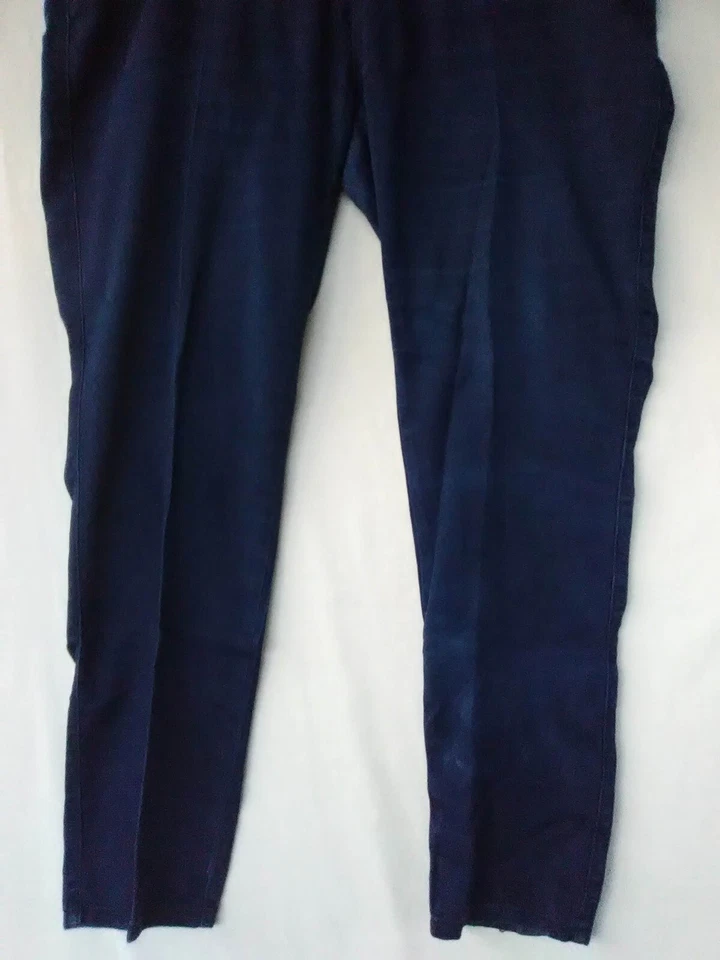 Pantalones de mezclilla para mujer talla grande 18A ajustados azules tiro medio Foto 3 de 4