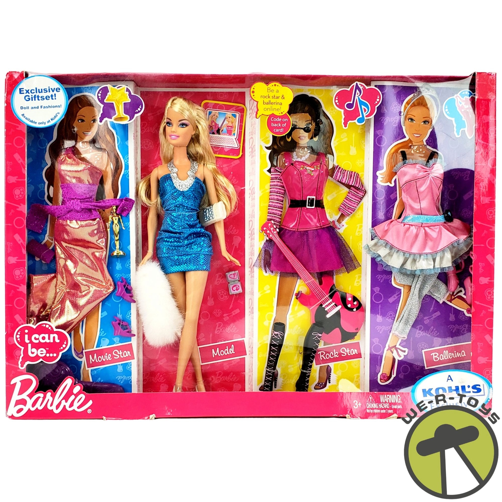 Barbie I Can Be... Kohl's Exclusive Doll and Fashions Giftset 2009 