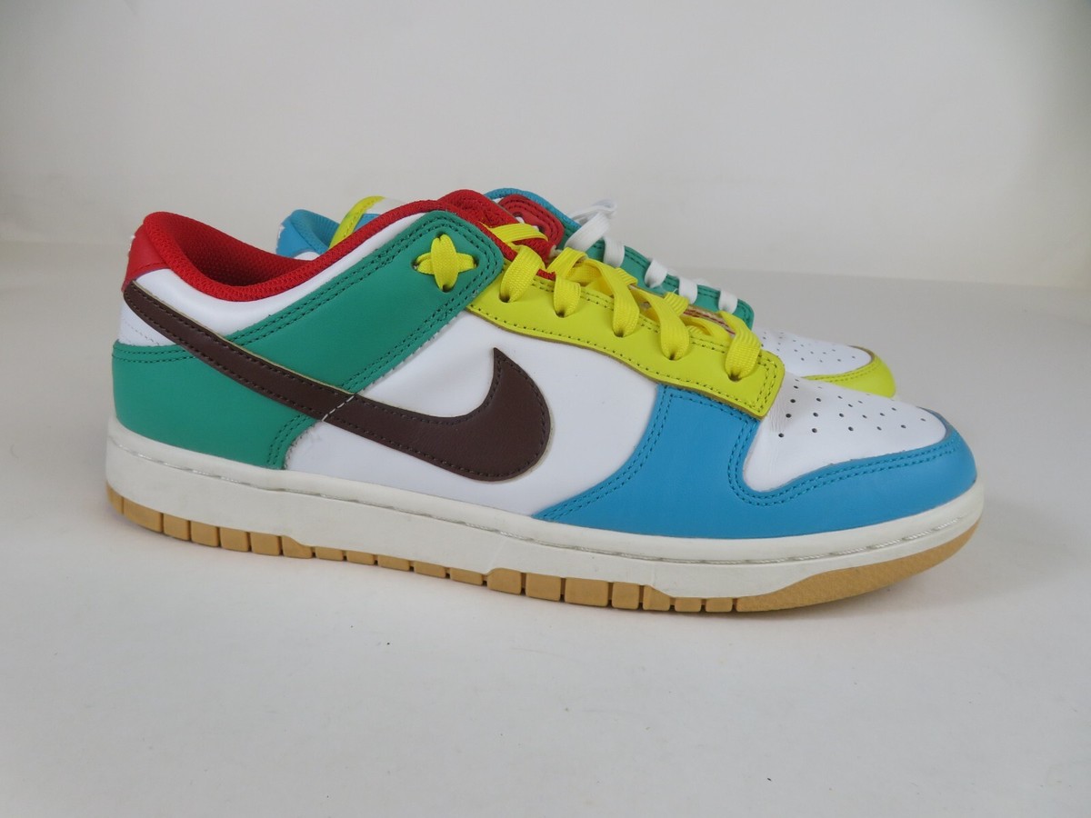 Nike Dunk Low SE Free 99 Mens 10 Shoes Light Chocolate Green