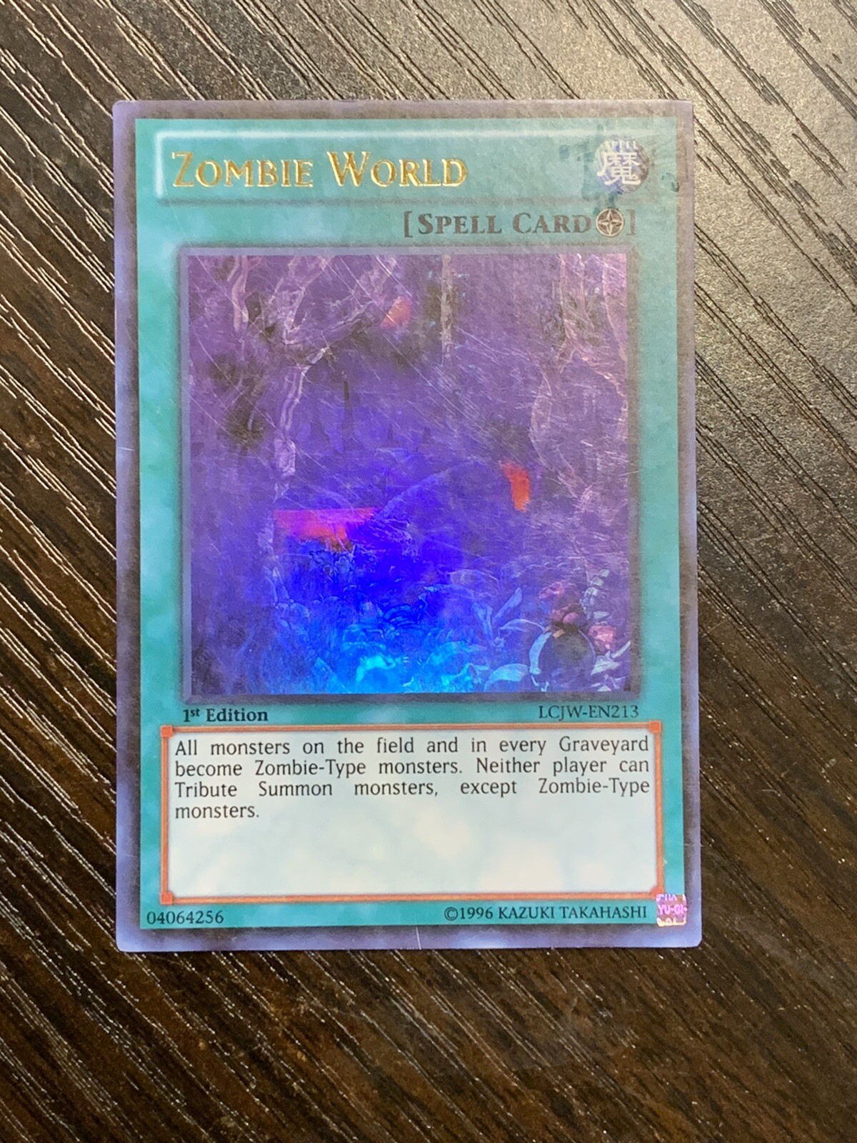 Yu-Gi-Oh! TCG Zombie World Legendary Collection Holo NM - LCJW-EN213 ...
