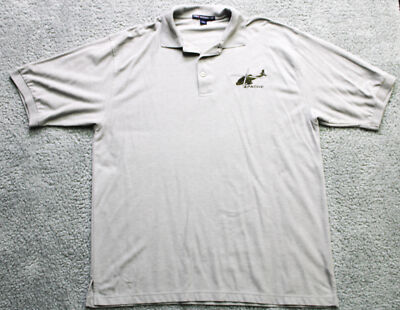 Apache Port Authority Men's Polo Shirt Grey XL