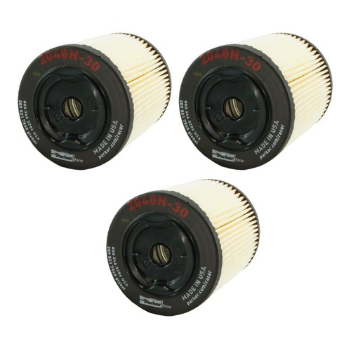 3 X RACOR 2040PM-OR 30-Micron Fuel Filter Element, P552044, FS20403 ...