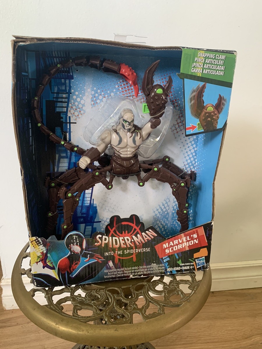 当時物!MARVEL UNIVERSE SCORPION マーヴェルフィギュア MARVEL'S SCORPION Action Figure 2018 Spider-Man Into the
