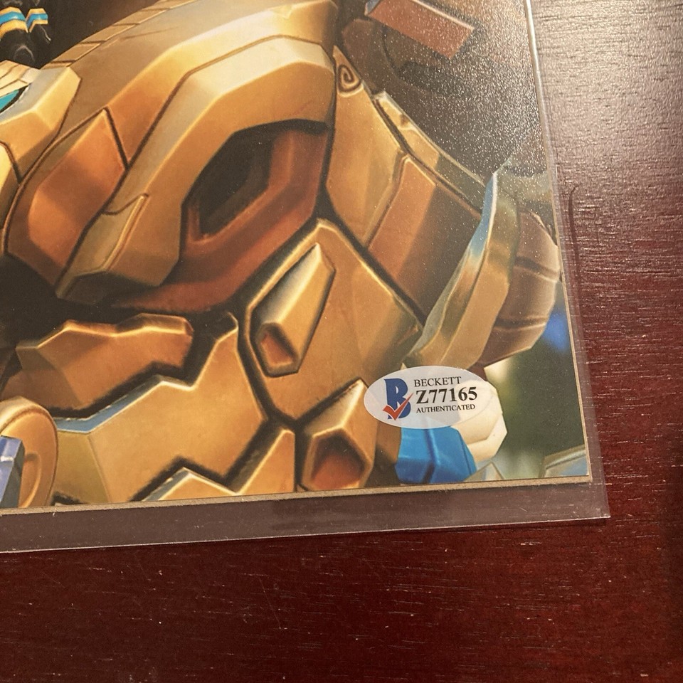 Overwatch 2 Pharah Autograph Jen Cohn Signed Photo Blizzard ...