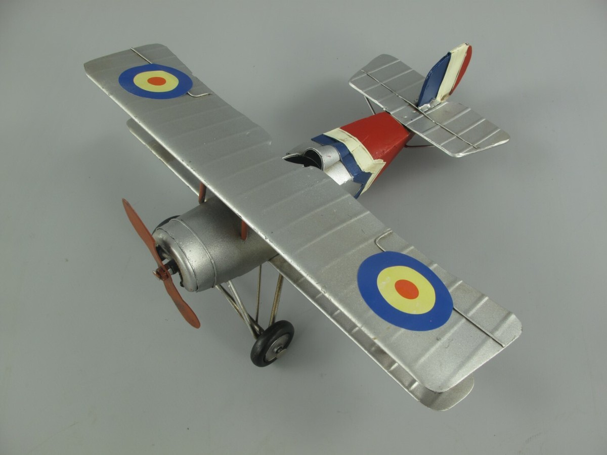 Flugzeug Oldtimer Modell Vitrinen Objekt Vintage Geschenk