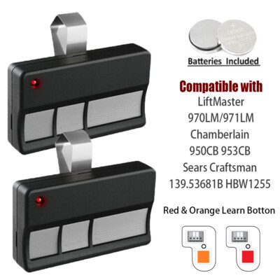 Garage Door Opener Remote Transmitter For Sears Craftsman 139.53681B 139.53680