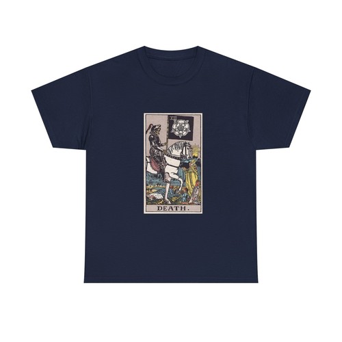 Death Tarot Shirt | Mystic Transformation Tee | Spiritual Seeker Gift - Picture 30 of 37