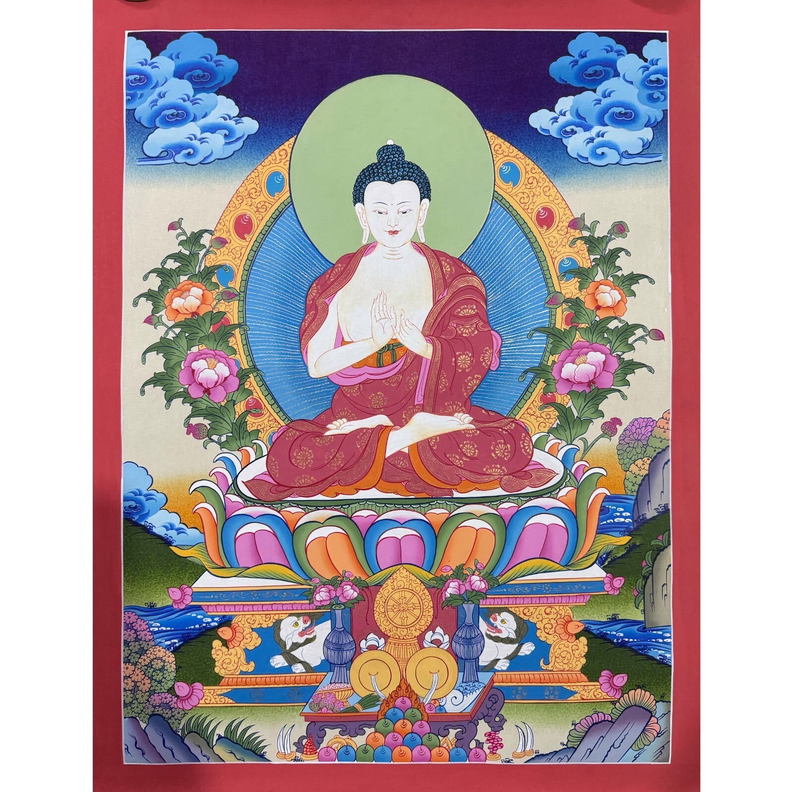 Vairocana Bhairochana Buddha Statue Enlightenment Buddhism