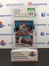 2020-21 DONRUSS CALEB MARTIN PURPLE PRESS PROOF RATED ROOKIE 2/199 CSG 9.5