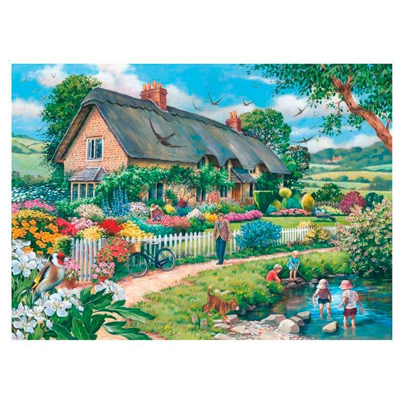 House of Puzzles ""Lazy Days"" 500pc Jigsaw The Avon Collection