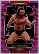 2022 Panini Select WWE Drew McIntyre Pink Prizm #35/49