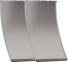 2 Pack Large Dog Door Replacement Flaps with Screws, Large, of 2