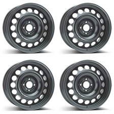4 Cerchi Acciaio Alcar 7,5Jx17 Pollici ET29 4x108 per Peugeot 3008 Set di 4