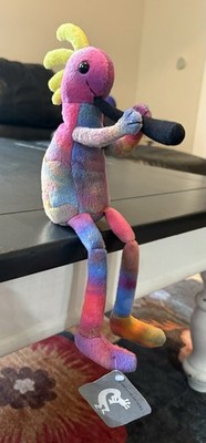 NWT! Kokopelli 1998 Vintage Plush Stuffed Doll Playing Flute Multi-Colored