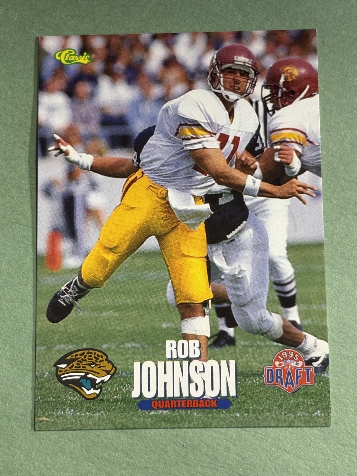 Rob Johnson 1995 Classic NFL Rookies Jacksonville Jaguars #97 GG961